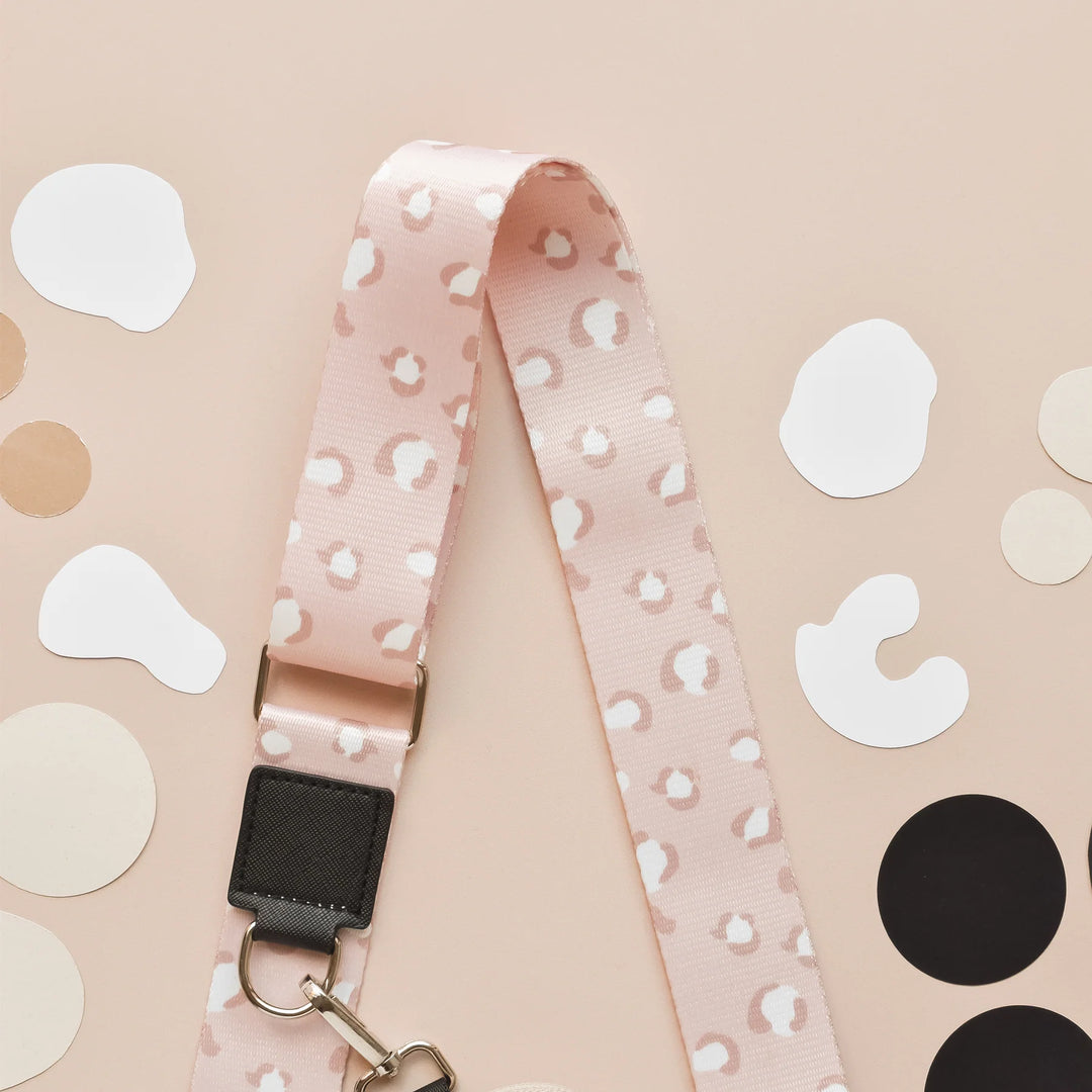Popruh na pamlskovník CocoPup - Nude Chic Leopard