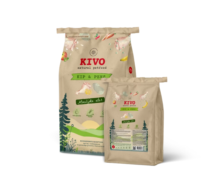Kivo granule - Kuře a dršťky pro citlivé trávení