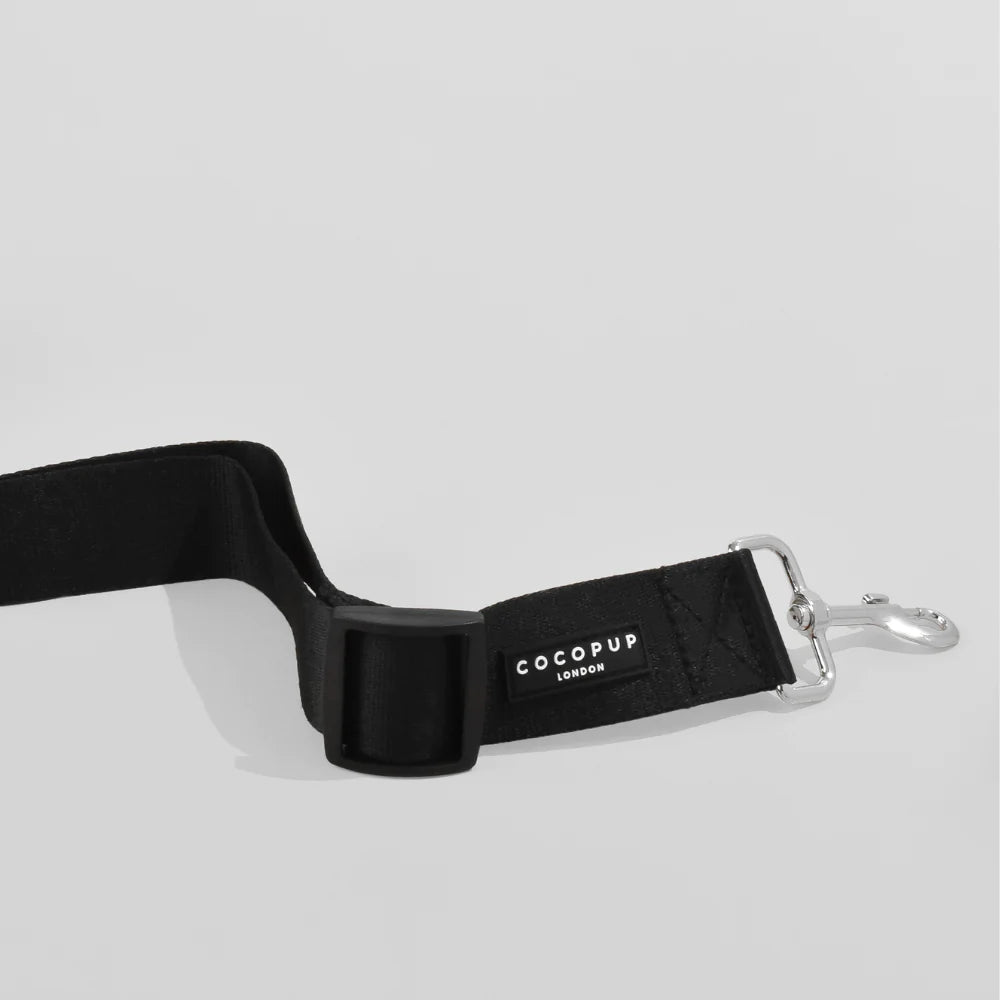 Bezpečnostní pás pro psa CocoPup Plain Black