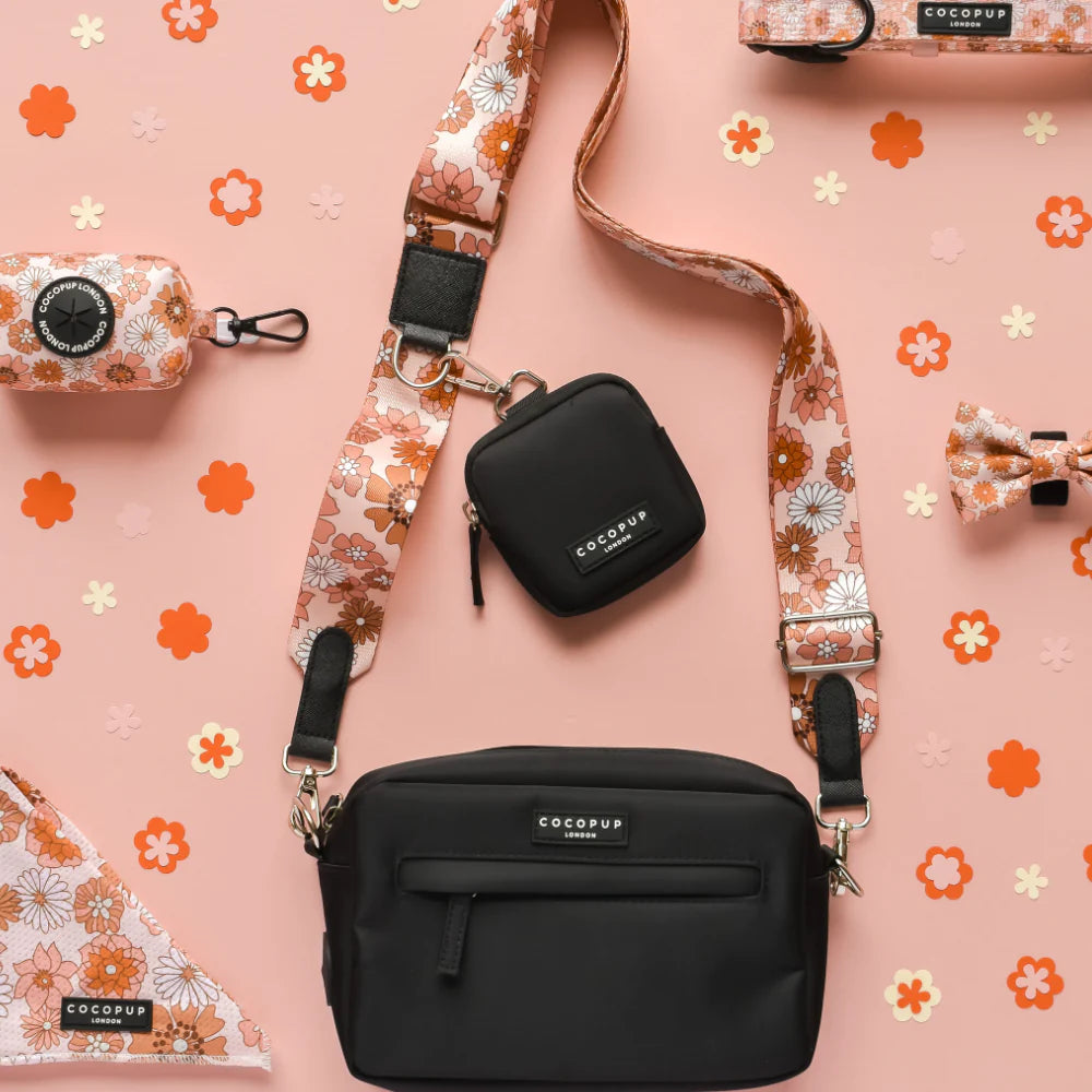 Popruh na pamlskovník CocoPup Groovy Floral