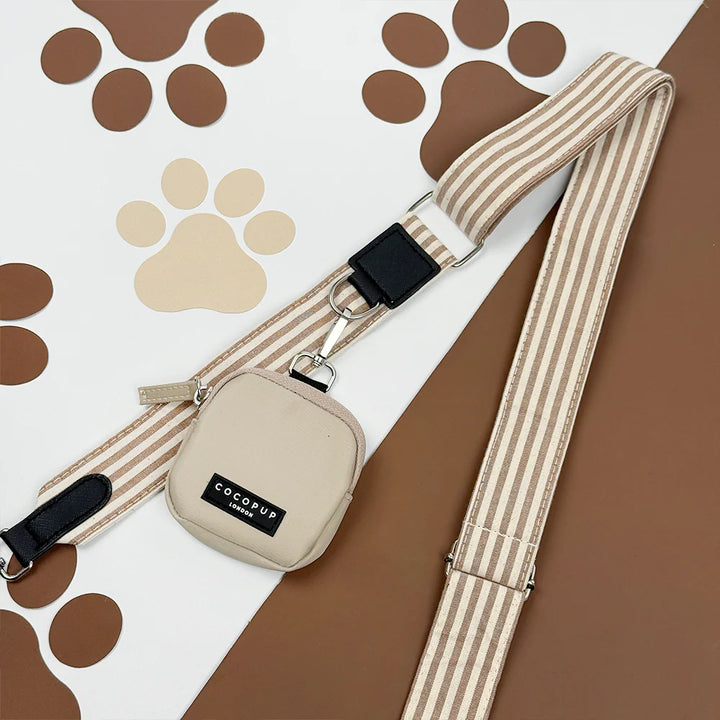 Popruh na pamlskovník CocoPup – London Linen Stripes
