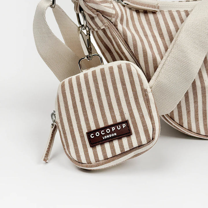 Kapsička na pamlsky CocoPup – London Linen Stripes