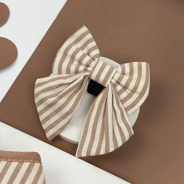 Motýlek Cocopup – London Linen Stripes