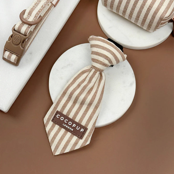 Kravata Cocopup - London Linen Stripes