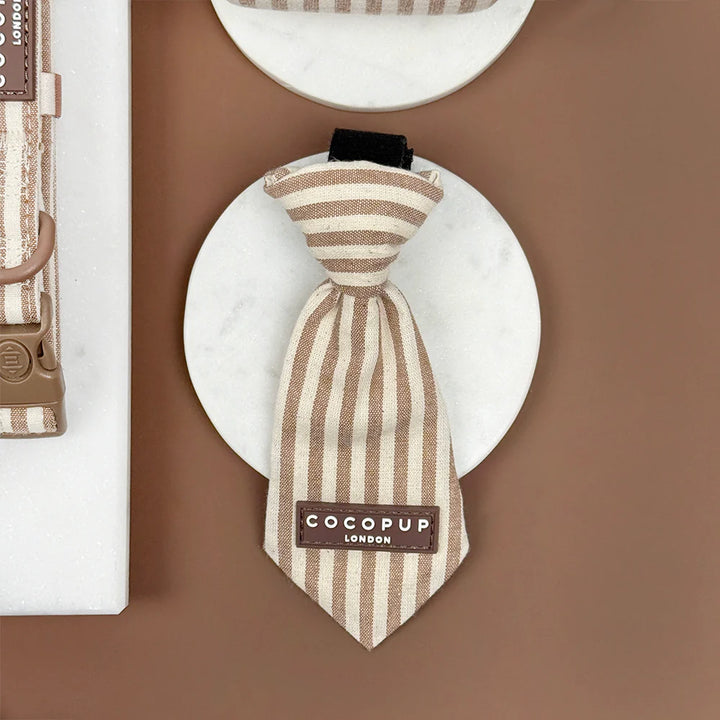 Kravata Cocopup - London Linen Stripes