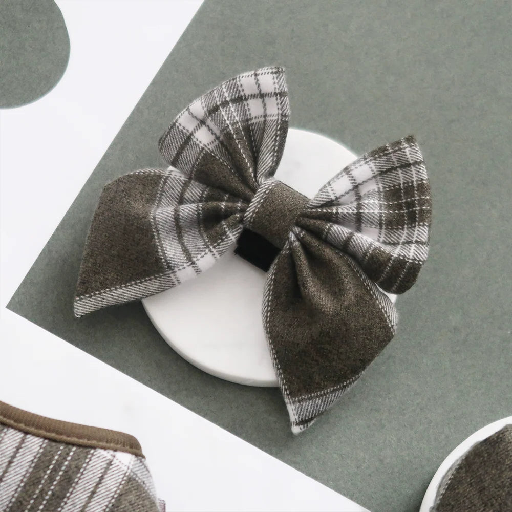 Cocopup Fliege - Pup Plaid Sailor