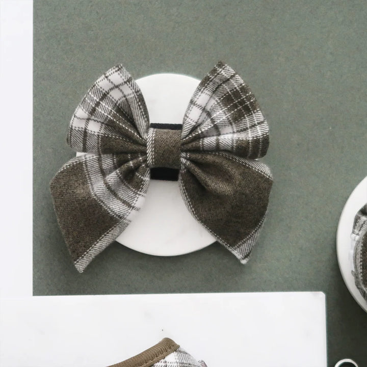 Cocopup Fliege - Pup Plaid Sailor