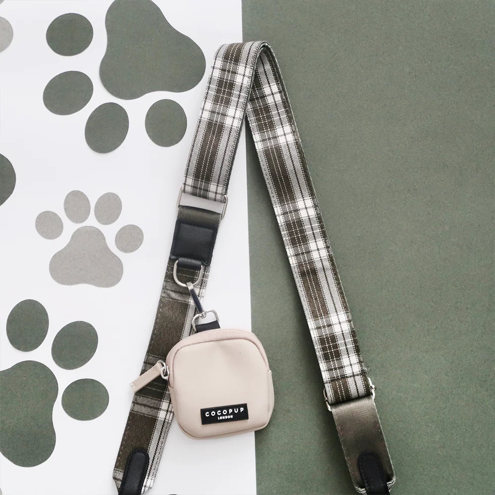 Gurtleine für Leckerlibeutel CocoPup - Pup Plaid