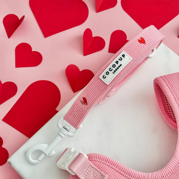 Vodítko Cocopup - Pink Heartstring Cord