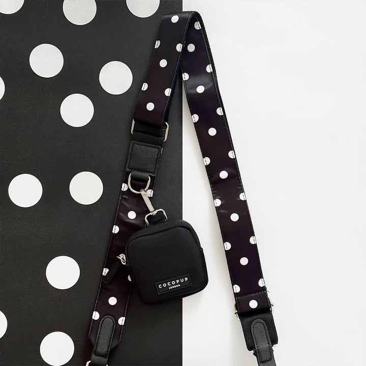 Popruh na pamlskovník CocoPup - Satin Polka Dot