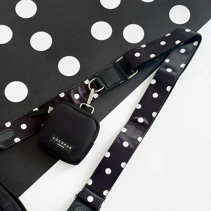 Popruh na pamlskovník CocoPup - Satin Polka Dot