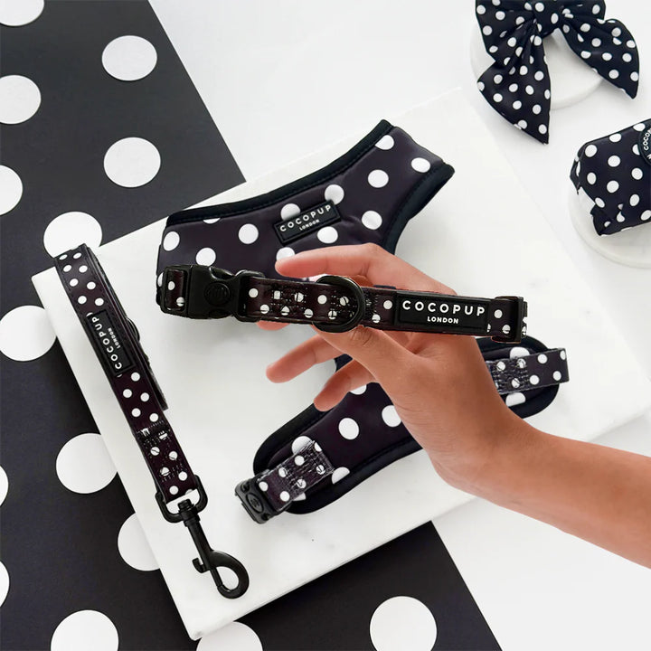 Obojek Cocopup - Satin Polka Dot