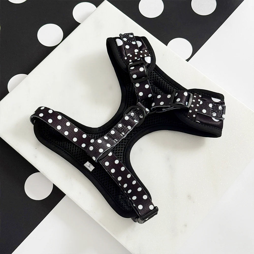 Nastavitelný postroj Cocopup - Satin Polka Dot