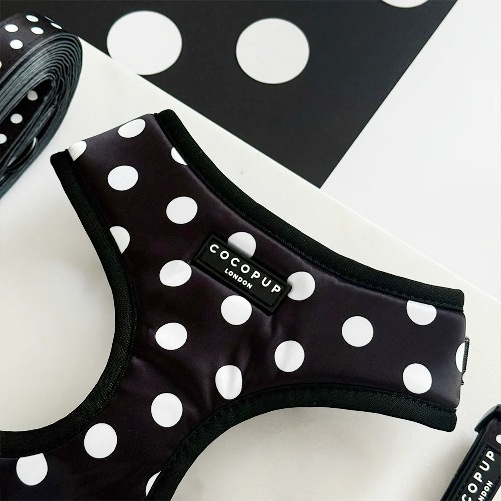 Nastavitelný postroj Cocopup - Satin Polka Dot