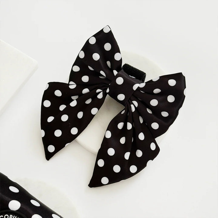 Motýlek Cocopup - Satin Polka Dot Sailor