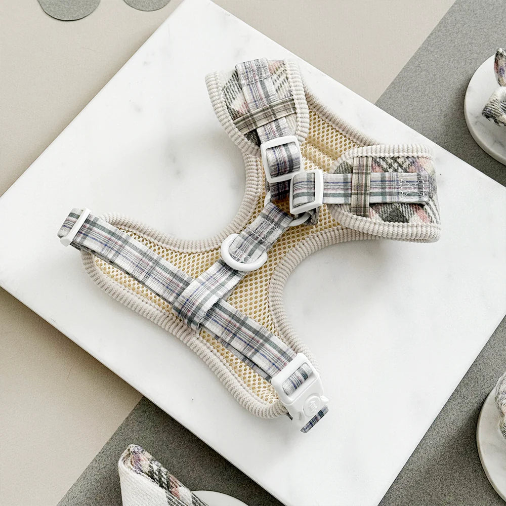 Nastavitelný postroj Cocopup - Spring Plaid