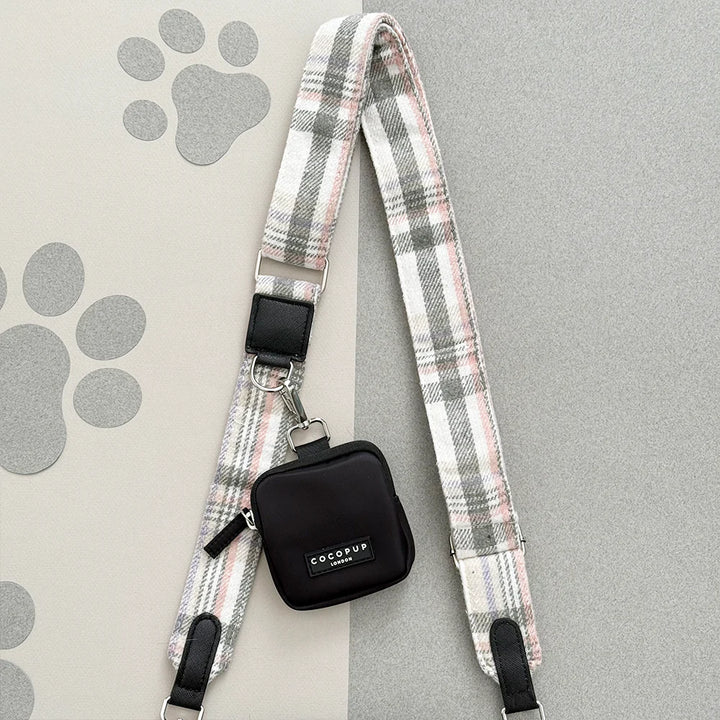 Popruh na pamlskovník CocoPup - Spring Plaid