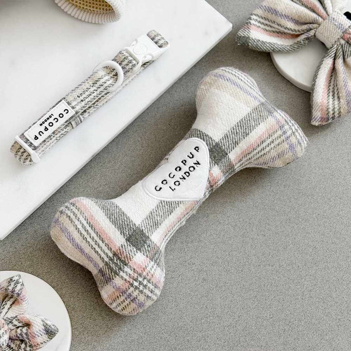 Cocopup hračka kost - Spring plaid