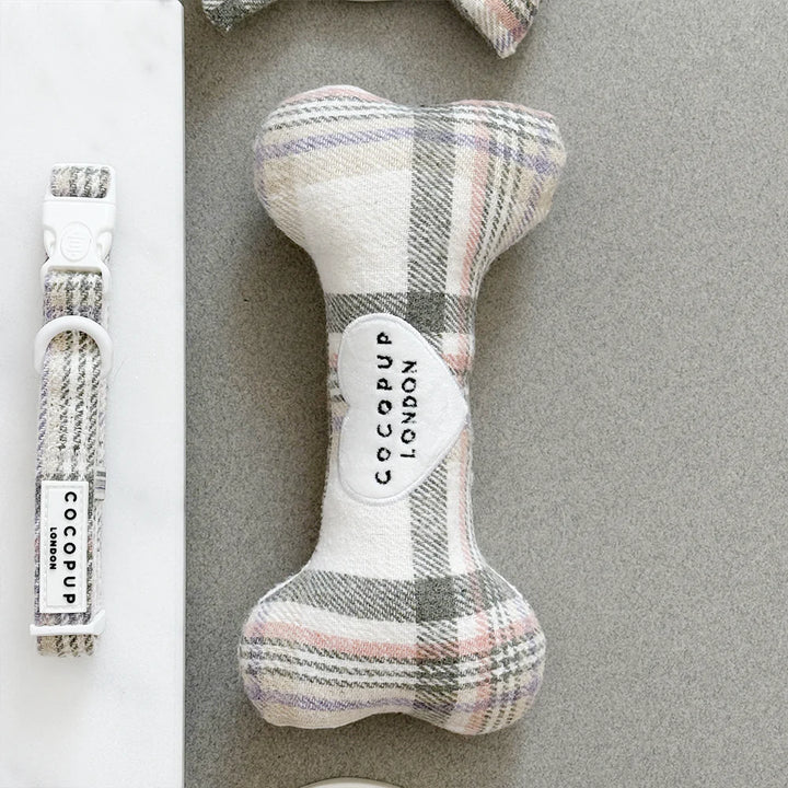 Cocopup hračka kost - Spring plaid