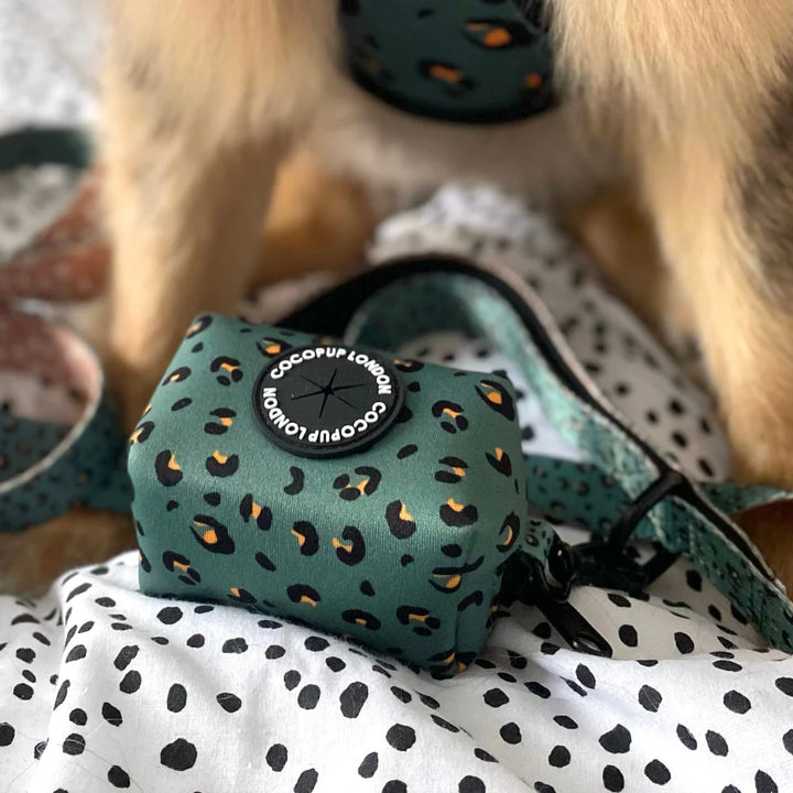 Cocopup pouzdro na sáčky - Khaki Leopard