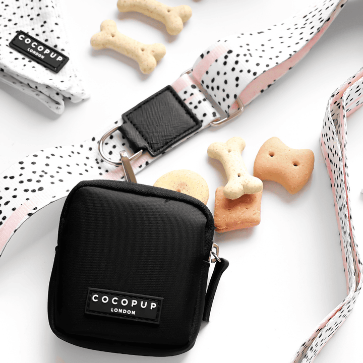 Popruh na pamlskovník CocoPup Pink Dalmatian
