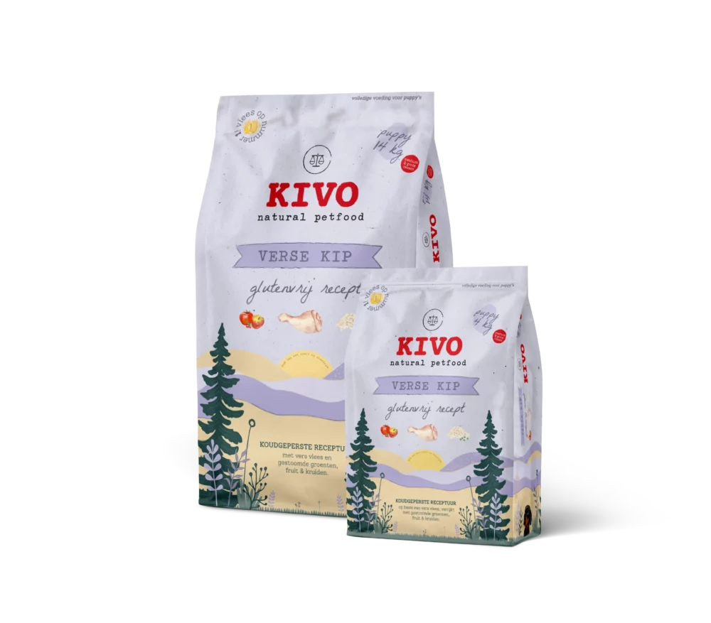 Kivo granule - Čerstvé Kuře pro štěňata