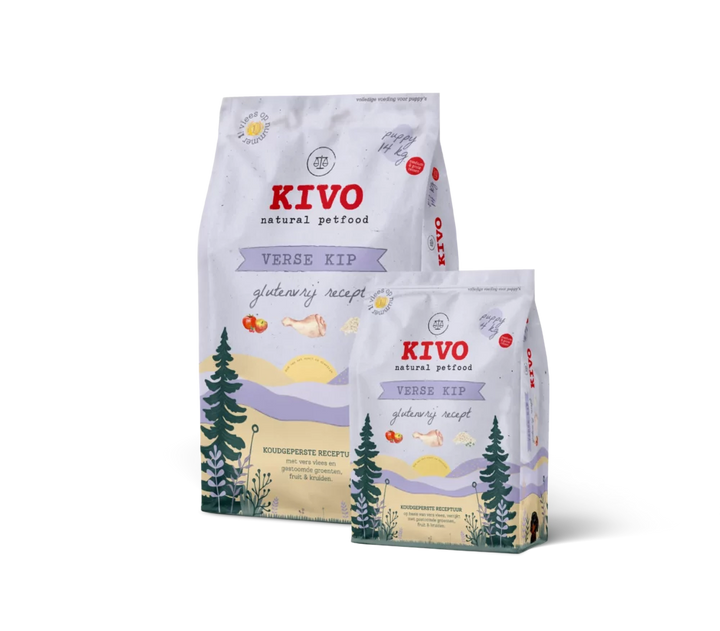 Kivo granule - Čerstvé Kuře pro štěňata