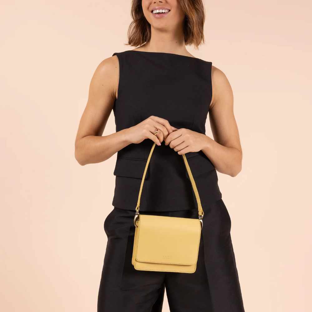 Kabelka O my Bag Amsterdam - Audrey MINI Butter Yellow
