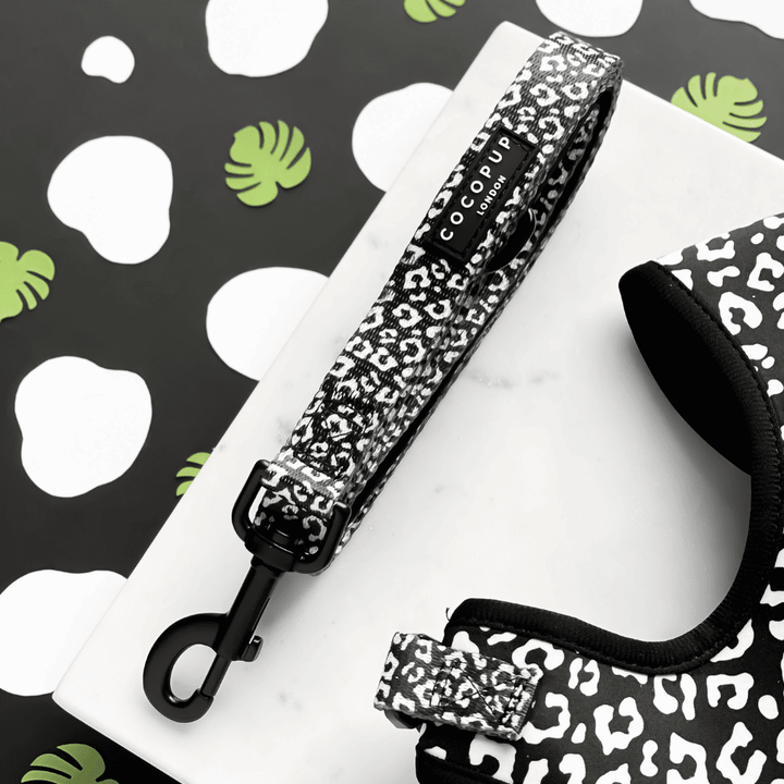 Cocopup Leash - Black Leopard