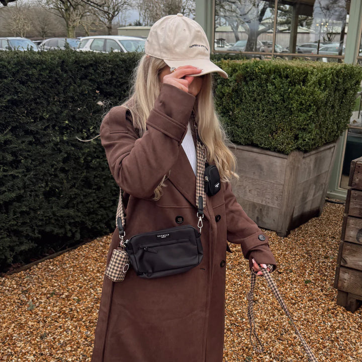 Popruh na pamlskovník CocoPup - Cotswold Check
