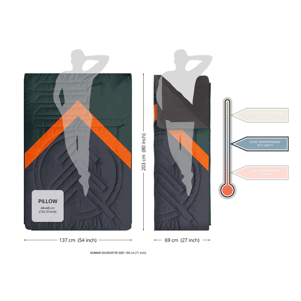 Deka Fleece 4 v 1 – SNOWY PEAK