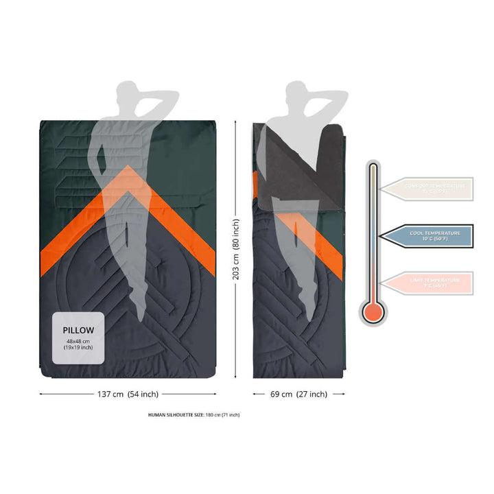 Deka Fleece 4 v 1 – SNOWY PEAK