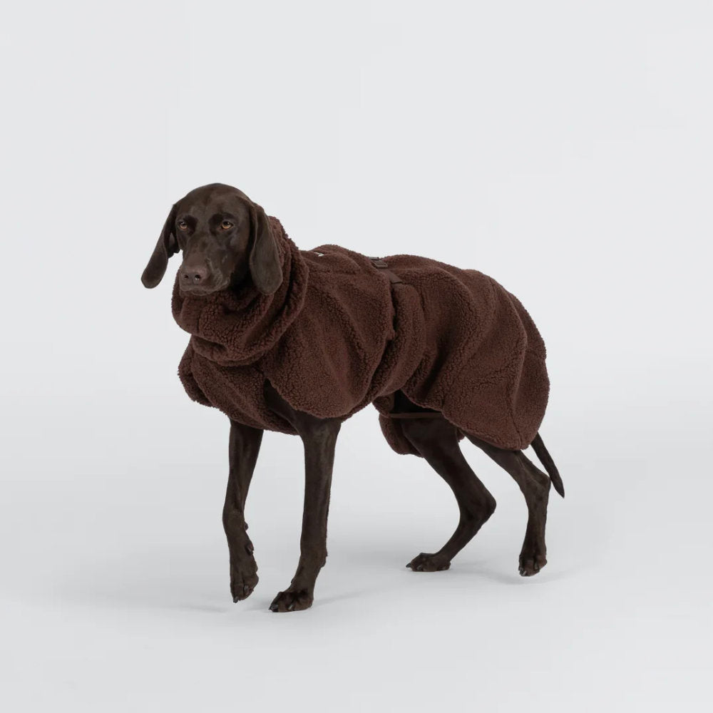 Fleecovka Paikka Sherpa Shirt - Choco