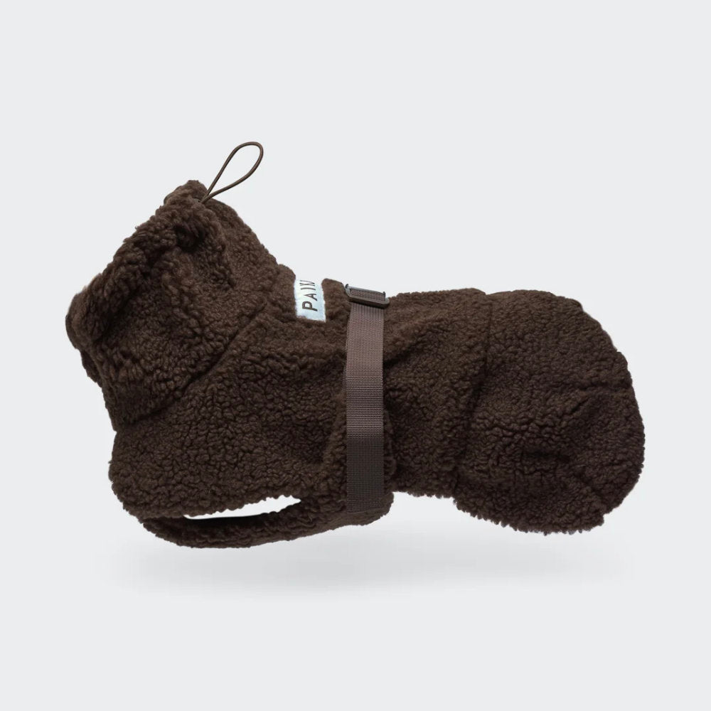 Fleecovka Paikka Sherpa Shirt - Choco