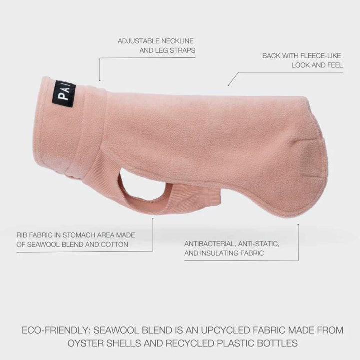 Fleecovka Paikka Seawool - Rose