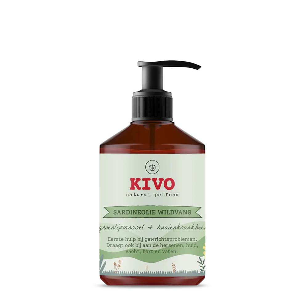 Kivo - Mix olejů s ovčím tukem pro zdravou srst 500ml