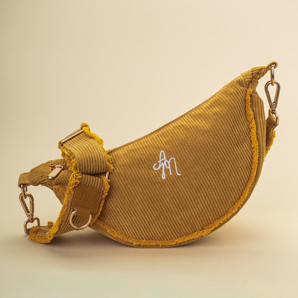 Moon Bag Pamlskovník Aussie Maison - Honey Cord Crush