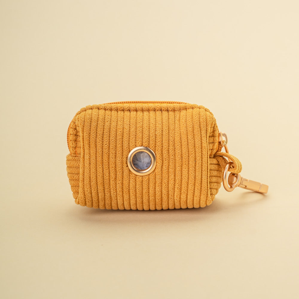 Pouzdro na sáčky Honey Cord Crush – otvor na sáčky