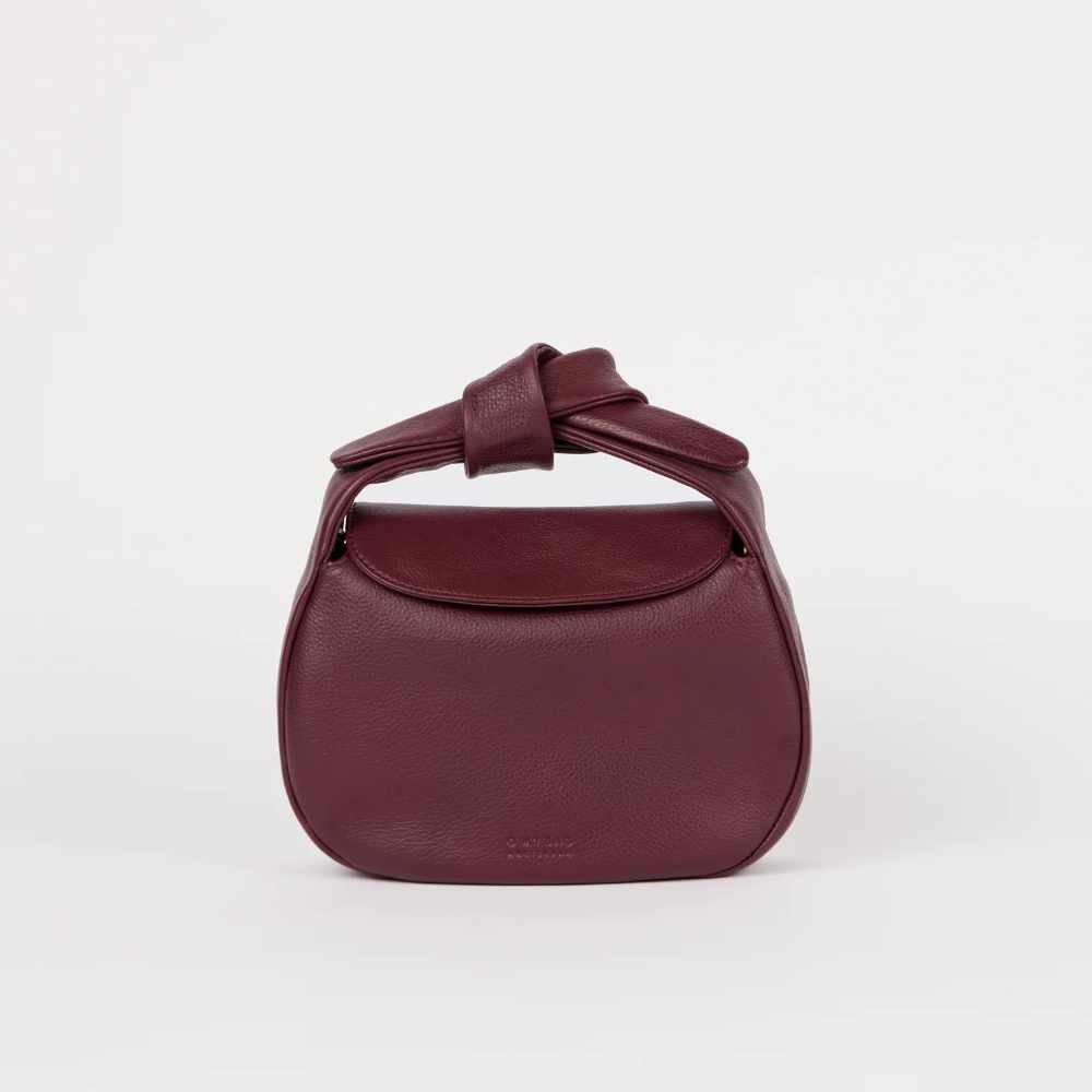 Kabelka O my Bag Amsterdam - Coco Croissant - Dark Cherry