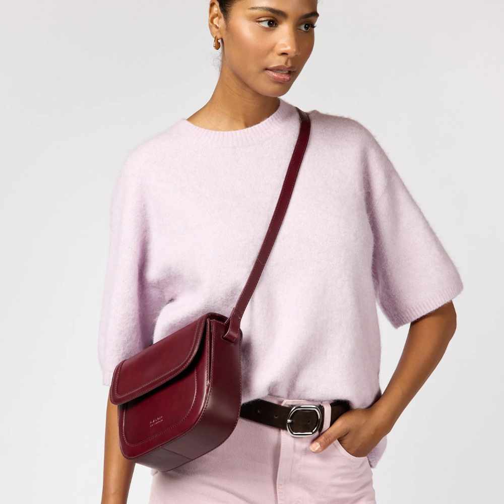Kabelka O my Bag Amsterdam - Nina Dark Cherry