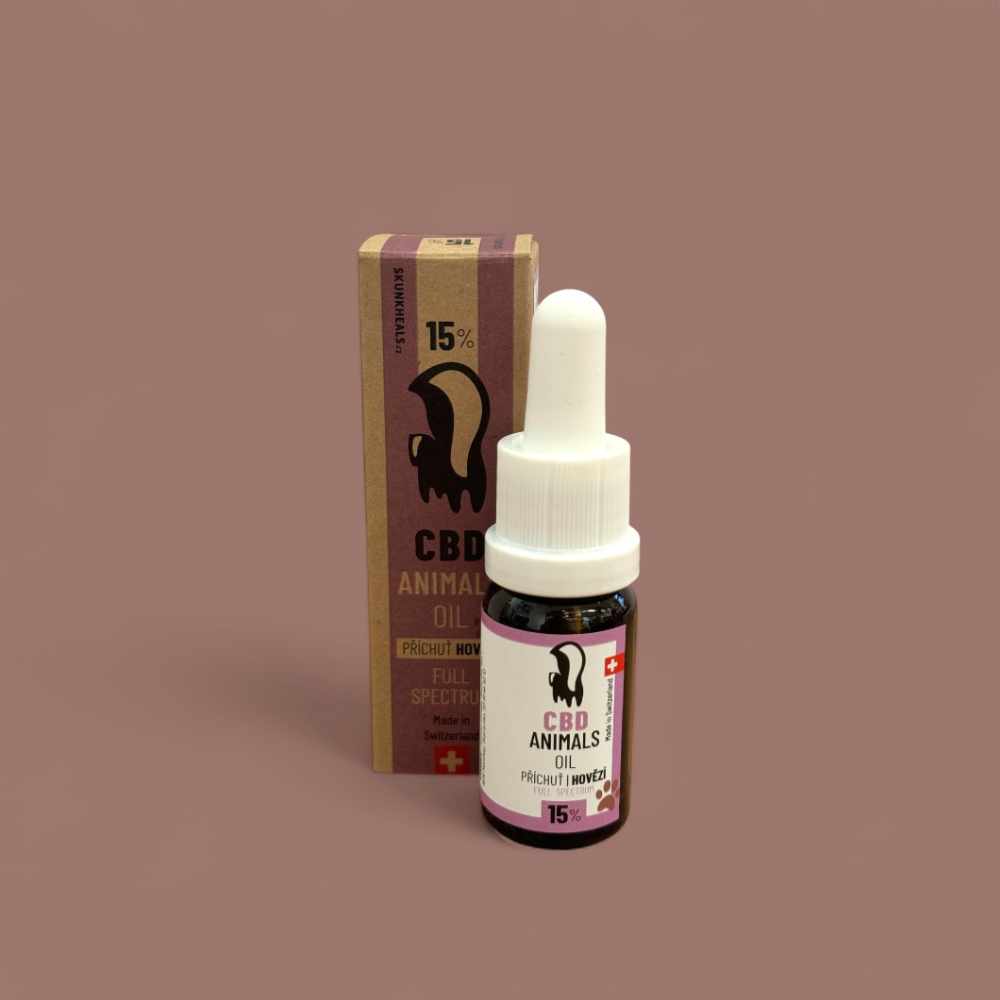 CBD Animals oil 5% Hovězí