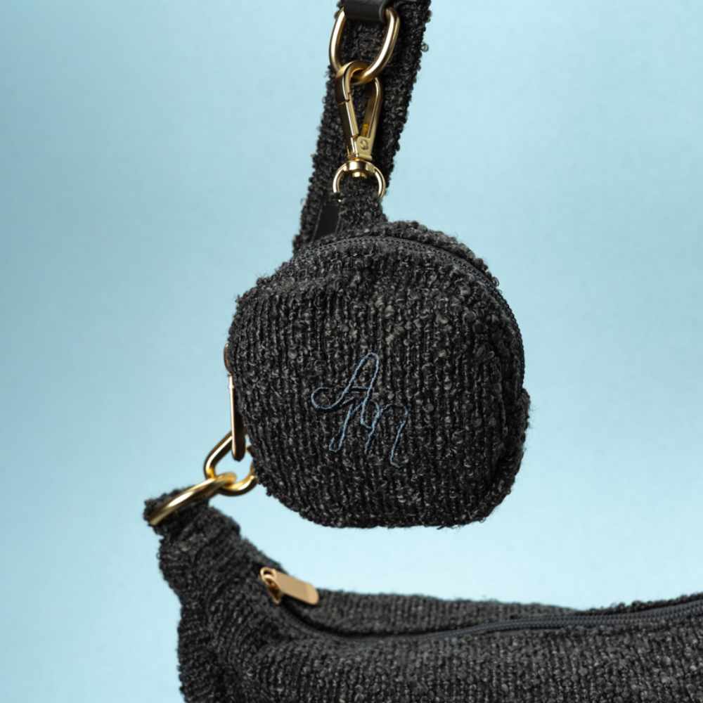 Kapsička na pamlsky Aussie Maison - Graphite Bouclé