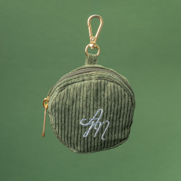 Kapsička na pamlsky Aussie Maison - Khaki Cord Crush