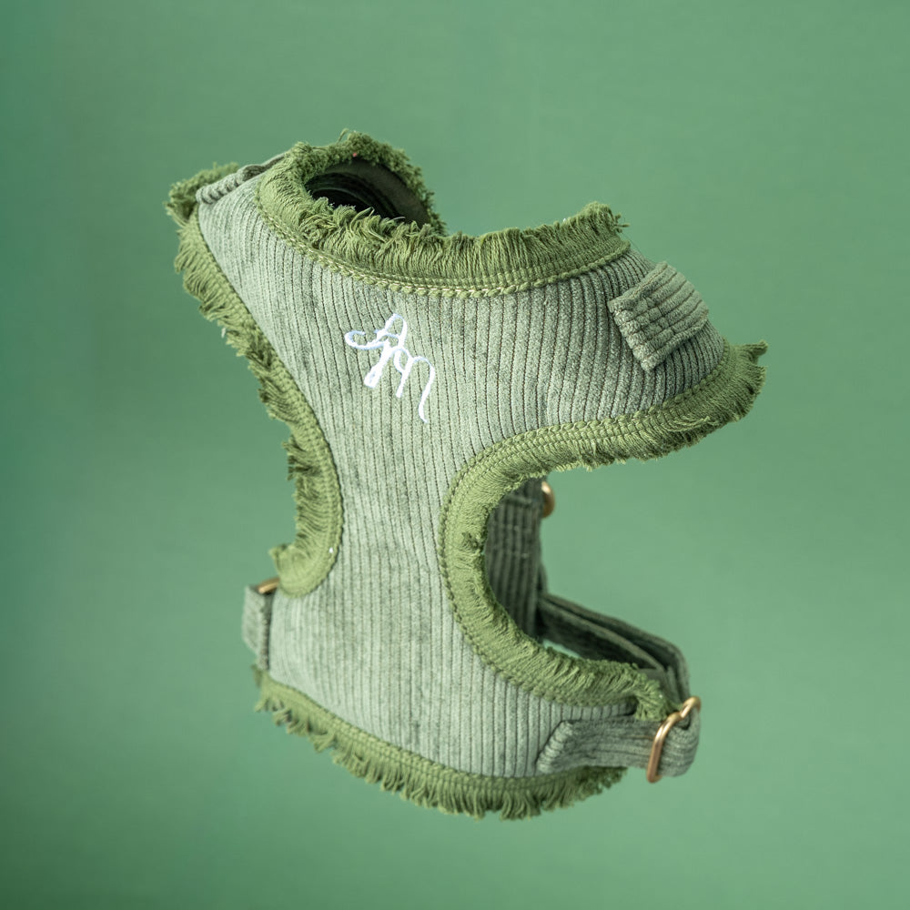Postroj Khaki Cord Crush – pohled zboku