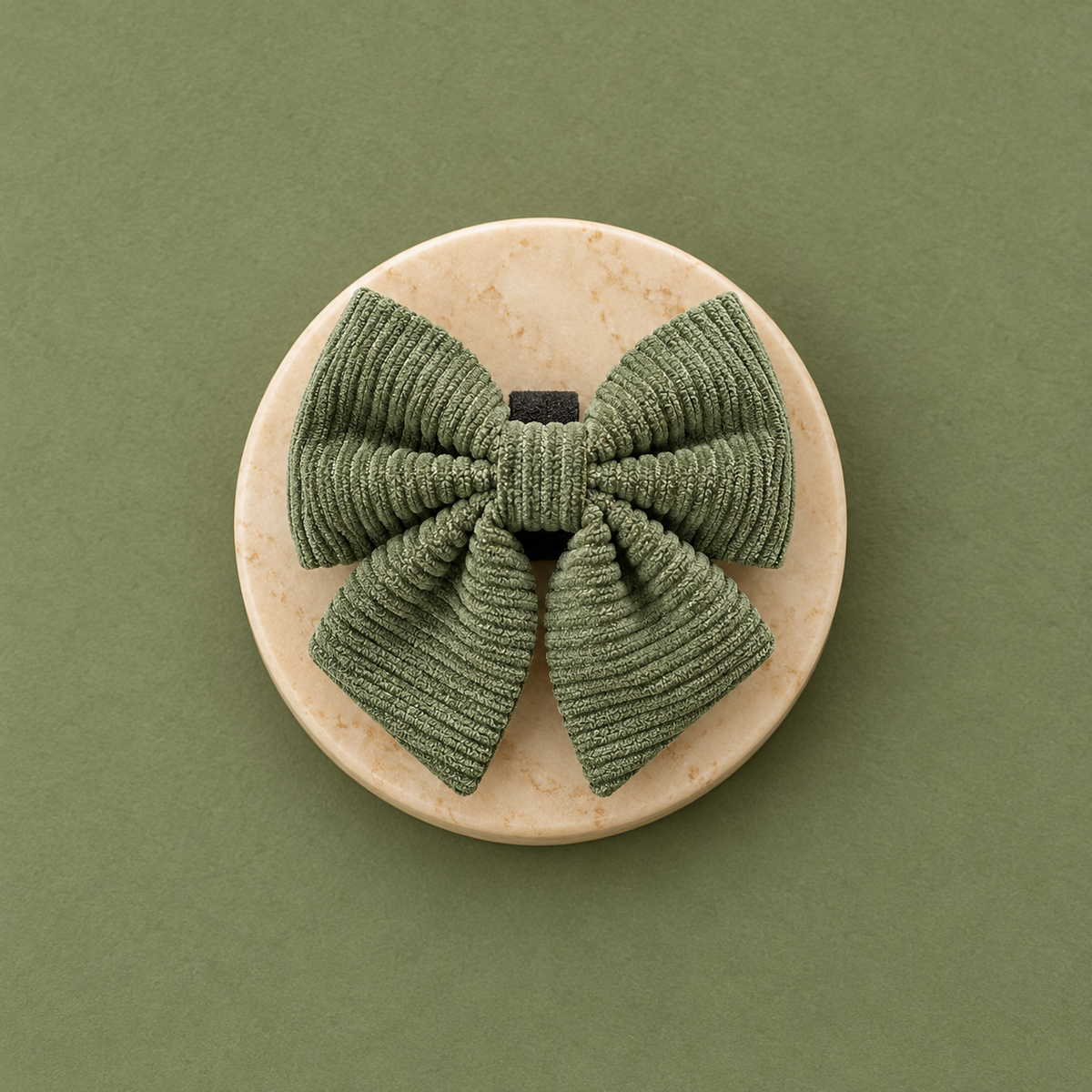 Motýlek Sailor Aussie Maison - Khaki Cord Crush