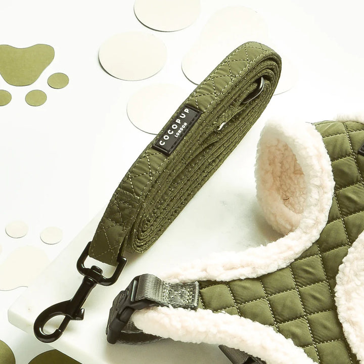 Vodítko Cocopup - Khaki Quilted