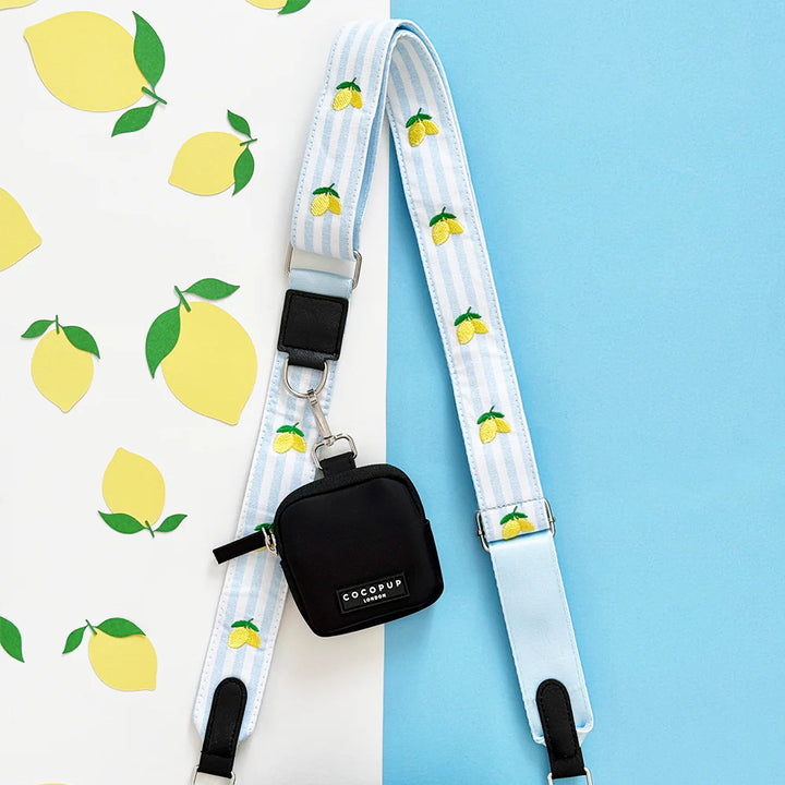 Popruh na pamlskovník CocoPup - Living La vida Lemon