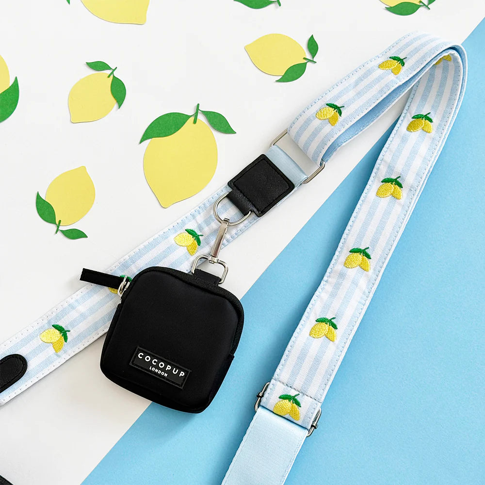 Popruh na pamlskovník CocoPup - Living La vida Lemon