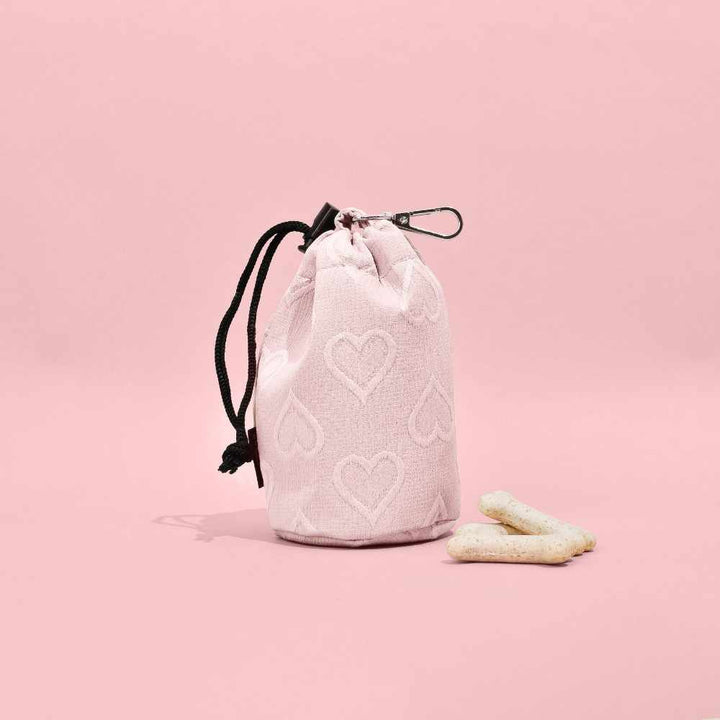 Pamlskový měšec CocoPup - Baby pink heart