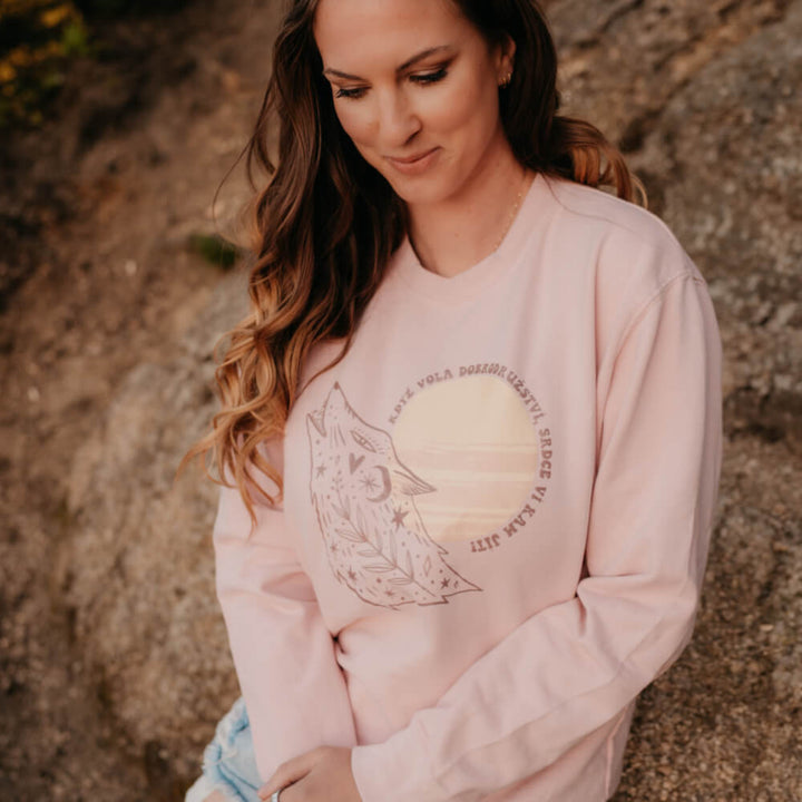 Oversize Hoodie – Wolfsgeist